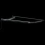 Toldo retráctil automático con LED Negro 350x250 cm, Tela de reemplazo para toldo para marco de 3.5x2.5 m Negro by , Awnings ...