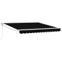 Toldo Retráctil Automático  Negro 350x250 cm, Tela de Reemplazo para Toldo  para Marco de 3.5x2.5 m Negro | Foro24.es | Tu tienda online para hogar, jardín y más Foro24.es