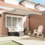 Toldo Retráctil Automático Beige 350x250 cm, Tela de Reemplazo para Toldo para marco de 3.5x2.5 m Beige by , Awnings - Ref: F...
