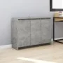 Aparador de madera contrachapada gris hormigón 102x33x75 cm by vidaXL, Sideboards - Ref: Foro24-809777, Price: 120,25 €, Disc...