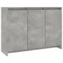 Aparador de madera contrachapada gris hormigón 102x33x75 cm by vidaXL, Sideboards - Ref: Foro24-809777, Price: 120,25 €, Disc...