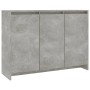 Aparador de madera contrachapada gris hormigón 102x33x75 cm by vidaXL, Sideboards - Ref: Foro24-809777, Price: 118,34 €, Disc...