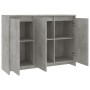 Aparador de madera contrachapada gris hormigón 102x33x75 cm by vidaXL, Sideboards - Ref: Foro24-809777, Price: 118,34 €, Disc...