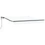 Toldo Retráctil Automático Blanco 350x250 cm de , Tela de Repuesto para Toldo de 3.5x2.5 m Blanco by , Awnings - Ref: Foro24-...
