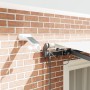 Toldo Retráctil Automático con LED Blanco 350x250 cm, Tela de Reemplazo para Toldo de 3.5x2.5 m Blanco by , Awnings - Ref: Fo...