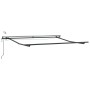 Toldo Retráctil Automático con LED Blanco 350x250 cm, Tela de Reemplazo para Toldo de 3.5x2.5 m Blanco by , Awnings - Ref: Fo...