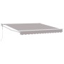 Toldo Retráctil Automático Gris 350x250 cm,  Tela de Reemplazo para Toldo de 3.5x2.5 m Marco Gris | Foro24.es | Tu tienda online para hogar, jardín y más Foro24.es