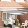 Toldo Manual Retráctil Gris Claro 350x250 cm,  Tela de Repuesto para Toldo de 3.5x2.5 m Marco Gris Claro | Foro24.es | Tu tienda online para hogar, jardín y más Foro24.es