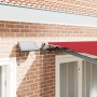 Toldo Manual Retráctil  con LED Rojo 350x250 cm, Tejido de Reemplazo para Toldo  de 3.5x2.5 m en Rojo | Foro24.es | Tu tienda online para hogar, jardín y más Foro24.es
