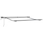 Toldo Manual Retráctil  con LED Rojo 350x250 cm, Tejido de Reemplazo para Toldo  de 3.5x2.5 m en Rojo | Foro24.es | Tu tienda online para hogar, jardín y más Foro24.es