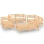 Gartenmöbel-Set 8-teilig aus massivem Kiefernholz von vidaXL, Gartensets - Ref: Foro24-3082427, Preis: 370,09 €, Rabatt: %