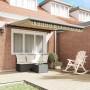 Toldo Retráctil Automático Verde y Amarillo 350x250 cm,  Tela de Reemplazo para Toldo de 3.5x2.5 m Marco Verde y Amarillo | Foro24.es | Tu tienda online para hogar, jardín y más Foro24.es