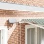 Toldo Retráctil Manual con LED Verde y Blanco 350x250 cm, Tela de Repuesto para Toldo de 3,5x2,5 m Marco Verde y Blanco by , ...