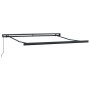 Toldo Retráctil Manual Verde y Blanco 350x250 cm,  Tela de Reemplazo para Toldo de 3.5x2.5 m Verde y Blanco | Foro24.es | Tu tienda online para hogar, jardín y más Foro24.es
