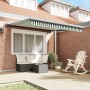 Toldo Retráctil Automático Verde y Blanco 350x250 cm, Tela de Repuesto para Toldo  para Ármazón de 3.5x2.5 m Verde y Blanco | Foro24.es | Tu tienda online para hogar, jardín y más Foro24.es