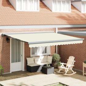 Toldo Retráctil Automático Crema 400x300 cm