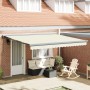 Toldo Retráctil Automático Crema 400x300 cm | Foro24.es | Tu tienda online para hogar, jardín y más Foro24.es