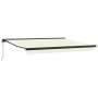 Toldo Retráctil Automático Crema 400x300 cm | Foro24.es | Tu tienda online para hogar, jardín y más Foro24.es