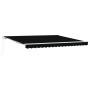 Toldo Retráctil Manual Negro 400x300 cm, Tela de Reemplazo para Toldo  4x3 m Negro | Foro24.es | Tu tienda online para hogar, jardín y más Foro24.es
