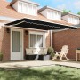 Toldo Retráctil Manual Negro 400x300 cm, Tela de Reemplazo para Toldo  4x3 m Negro | Foro24.es | Tu tienda online para hogar, jardín y más Foro24.es
