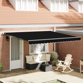 Comprar Toldo Manual Retráctil Negro 400x300 cm