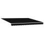 Toldo Manual Retráctil Negro 400x300 cm, Tela de Reemplazo para Toldo para Estructura de 4x3 m Negra by , Awnings - Ref: Foro...