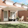 Toldo Retráctil Automático Beige 400x300 cm, Tejido de Reemplazo para Toldo de 4x3 m Beige by , Awnings - Ref: Foro24-3330609...