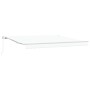 Toldo Retráctil Manual Blanco 400x300 cm, Tela de Reemplazo para Toldo de 4x3 m Blanco by , Awnings - Ref: Foro24-3330623, Pr...