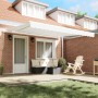 Toldo Retráctil Manual Blanco 400x300 cm, Tela de Reemplazo para Toldo de 4x3 m Blanco by , Awnings - Ref: Foro24-3330623, Pr...