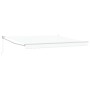 Toldo Retráctil Manual Blanco 400x300 cm, Tela de Reemplazo para Toldo  para Marco de 4x3 m Blanco | Foro24.es | Tu tienda online para hogar, jardín y más Foro24.es
