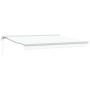 Toldo Retráctil Automático  Blanco 400x300 cm, Tejido de Repuesto para Toldo  para Marco de 4x3 m Blanco | Foro24.es | Tu tienda online para hogar, jardín y más Foro24.es