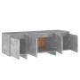 Beton grau Sperrholz TV-Ständer 120x30x40,5 cm von vidaXL, TV-Möbel - Ref: Foro24-809579, Preis: 68,50 €, Rabatt: %