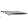 Toldo Retráctil Automático Gris Claro 400x300 cm,  Tela de Repuesto para Toldo de 4x3 m Gris Claro | Foro24.es | Tu tienda online para hogar, jardín y más Foro24.es