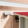 Toldo manual retráctil  con LED Rojo 400x300 cm, Tela de reemplazo para toldo  para marco de 4x3 m Rojo | Foro24.es | Tu tienda online para hogar, jardín y más Foro24.es
