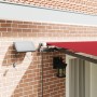 Toldo Manual Retráctil con LED Rojo 400x300 cm, Tela de Repuesto para Toldo de 4x3 m Rojo by , Awnings - Ref: Foro24-3330692,...