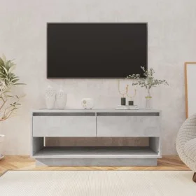 Mueble para TV madera contrachapada gris hormigón 102x41x44 cm de vidaXL, Muebles TV - Ref: Foro24-809489, Precio: 66,70 €, D...