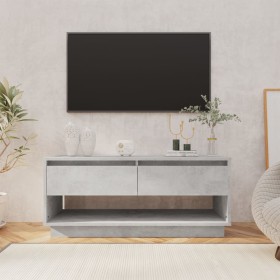 Mueble para TV madera contrachapada gris hormigón 102x41x44 cm de vidaXL, Muebles TV - Ref: Foro24-809489, Precio: 67,53 €, D...