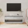 TV stand made of gray concrete plywood 102x41x44 cm by vidaXL, TV Furniture - Ref: Foro24-809489, Price: 66,70 €, Discount: %