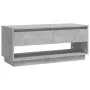 TV stand made of gray concrete plywood 102x41x44 cm by vidaXL, TV Furniture - Ref: Foro24-809489, Price: 66,70 €, Discount: %