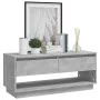 TV stand made of gray concrete plywood 102x41x44 cm by vidaXL, TV Furniture - Ref: Foro24-809489, Price: 66,70 €, Discount: %