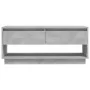 TV stand made of gray concrete plywood 102x41x44 cm by vidaXL, TV Furniture - Ref: Foro24-809489, Price: 66,70 €, Discount: %