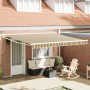 Toldo Retráctil automático Verde y Amarillo 400x300 cm, Tela de Repuesto para el Toldo  de Marco 4x3 m Verde y Amarillo | Foro24.es | Tu tienda online para hogar, jardín y más Foro24.es