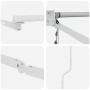 Toldo Retráctil Manual con LED Amarillo y Naranja 400x350 cm by , Awnings - Ref: Foro24-3330744, Price: 403,27 €, Discount: %