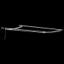 Toldo retráctil manual con franjas rojas y blancas LED 400x350 cm by , Awnings - Ref: Foro24-3330752, Price: 408,85 €, Discou...
