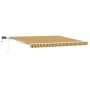 Toldo Retráctil Manual con Raya LED Multicolor 400x350 cm | Foro24.es | Tu tienda online para hogar, jardín y más Foro24.es