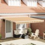 Toldo Retráctil Automático a Rayas Multicolores 400x350 cm | Foro24.es | Tu tienda online para hogar, jardín y más Foro24.es