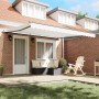 Toldo Retráctil Automático  Blanco 400x350 cm, Tela de Reemplazo para Toldo  4x3.5 m Blanco | Foro24.es | Tu tienda online para hogar, jardín y más Foro24.es