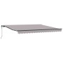 Toldo Retráctil Automático  Gris Claro 400x350 cm, Tela de Reemplazo para Toldo  de 4x3.5 m Marco Gris Claro | Foro24.es | Tu tienda online para hogar, jardín y más Foro24.es