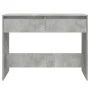 Engineered wood console table in concrete gray, 100x35x76.5 cm by vidaXL, Side tables - Ref: Foro24-809840, Price: 52,02 €, D...