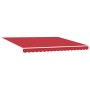 Toldo Retráctil Manual Rojo 400x350 cm,  Tela de Reemplazo para Toldo de 4x3.5 m Marco Rojo | Foro24.es | Tu tienda online para hogar, jardín y más Foro24.es